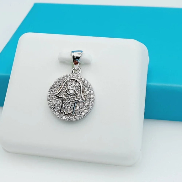 "925 Sterling Silver CZ Beautiful Pendant for Women, 1USPAR4077 - Picture 4 of 11